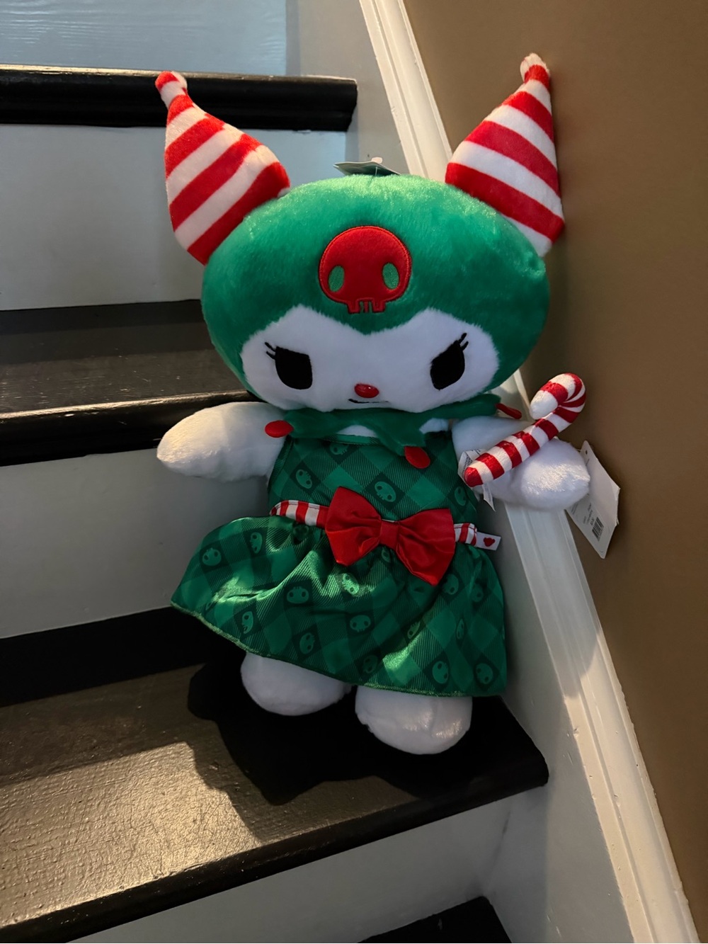 Sanrio Kuromi-Inspired Green Candy Dress Kids Costume Plush